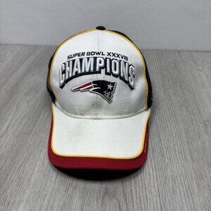 Vintage Super Bowl Champs XXXVIII New England Patriots Hat Cap Reebok NFL 38
